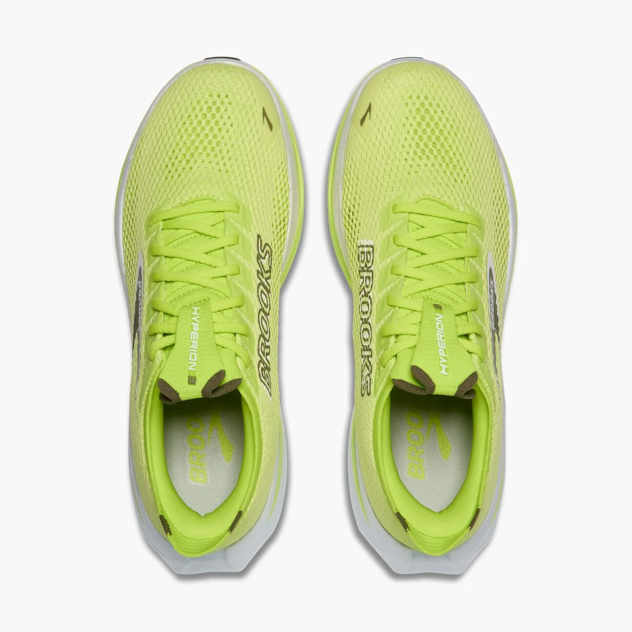 Brooks Men’s Hyperion 3 | Sunny Lime / Olive / White - Image 4