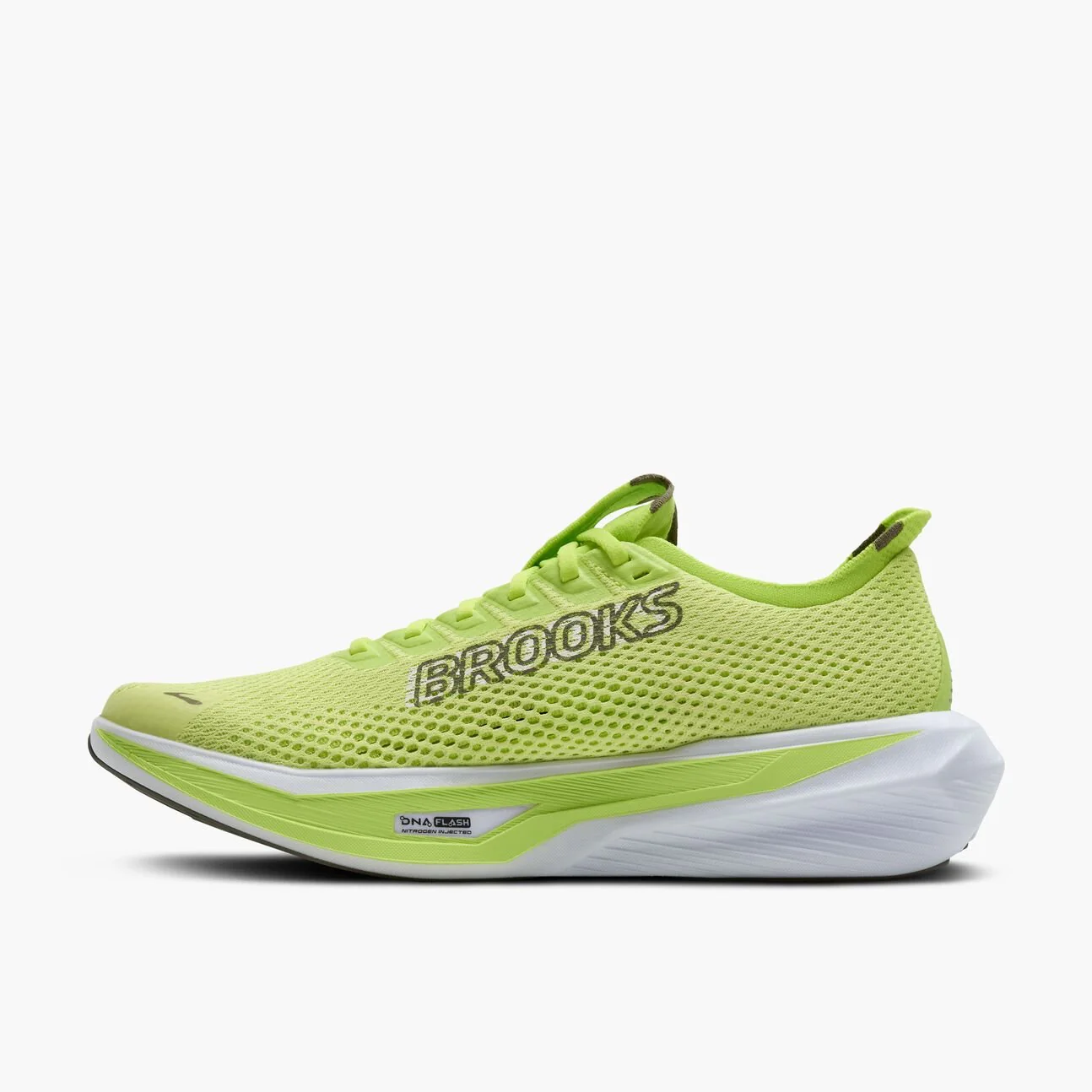 Brooks Men’s Hyperion 3 | Sunny Lime / Olive / White - Image 6