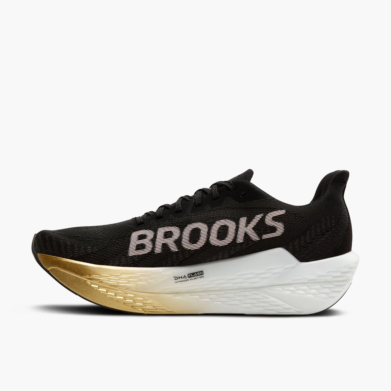 Brooks Women's Hyperion Max 2 - Black/Gold/Pink - Image 4