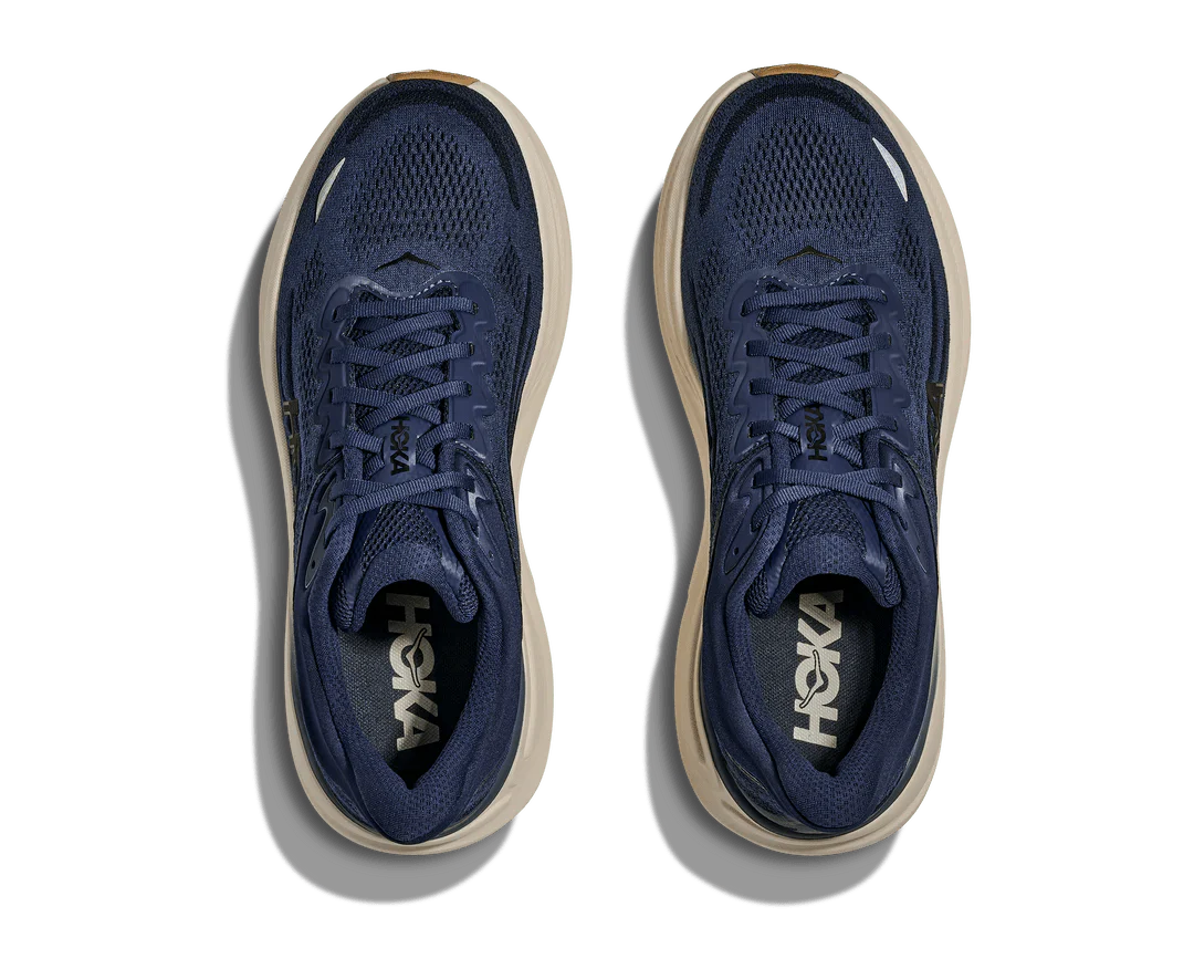 Hoka Men’s Bondi 9 - Midnight Blue / Varsity Navy - Image 2