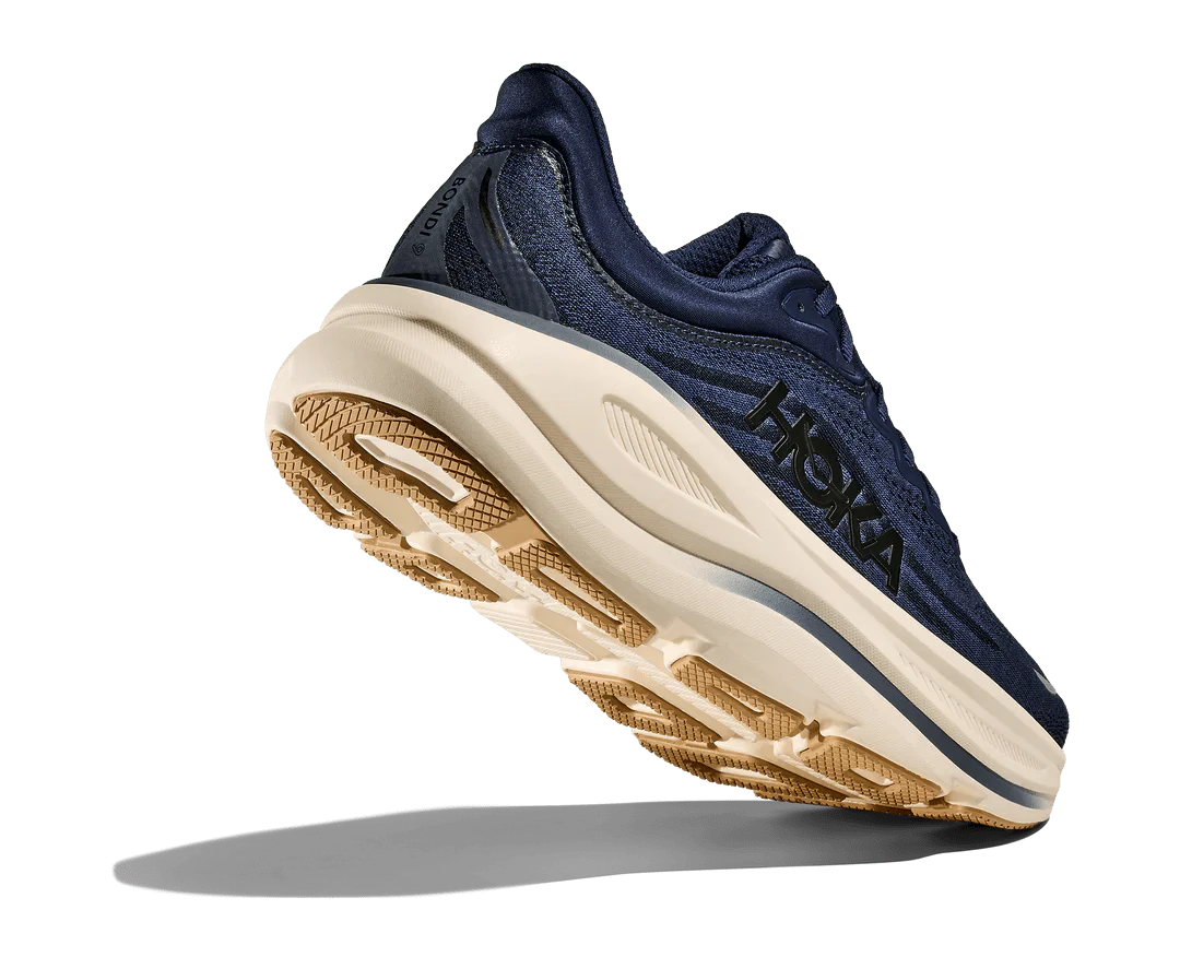 Hoka Men’s Bondi 9 - Midnight Blue / Varsity Navy - Image 4