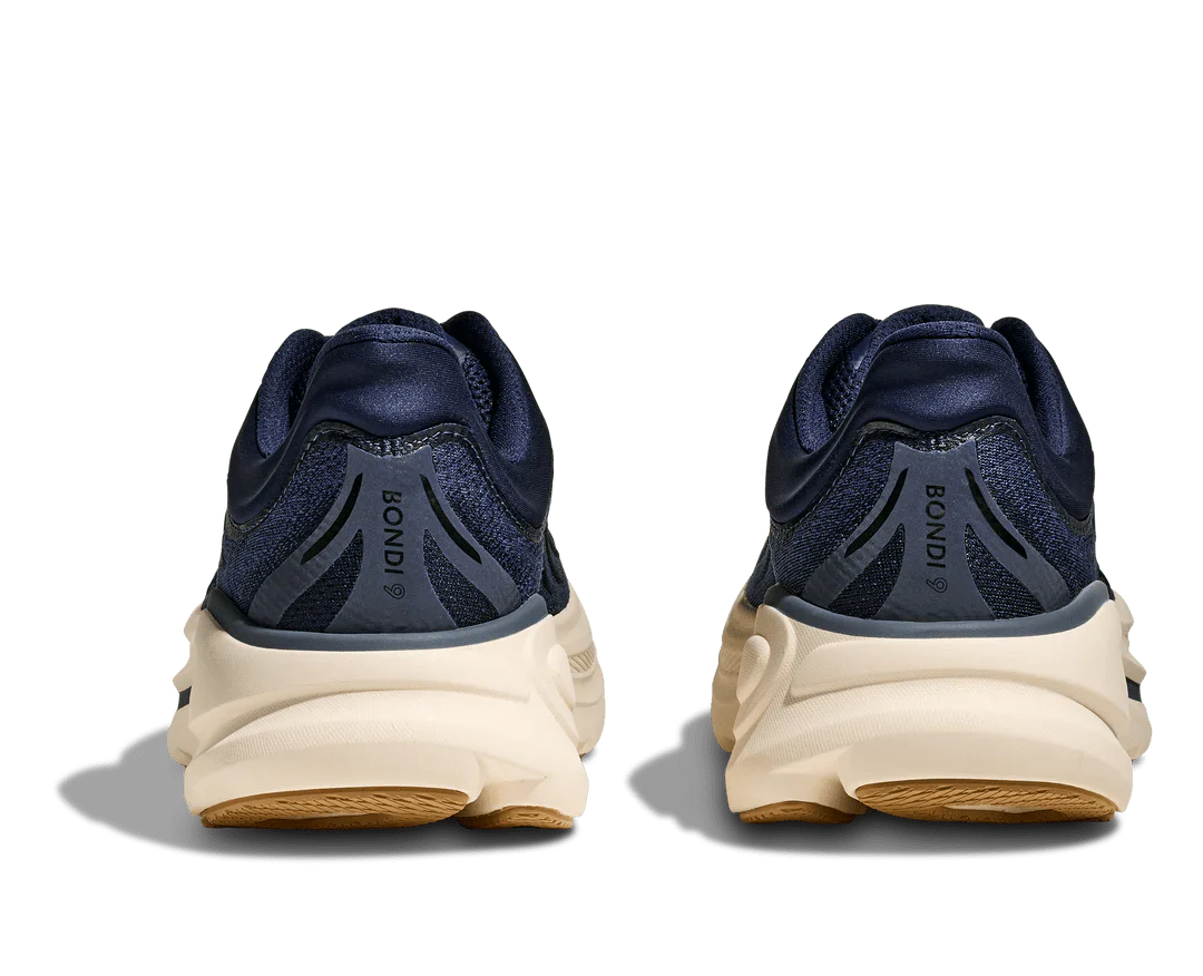 Hoka Men’s Bondi 9 - Midnight Blue / Varsity Navy - Image 5