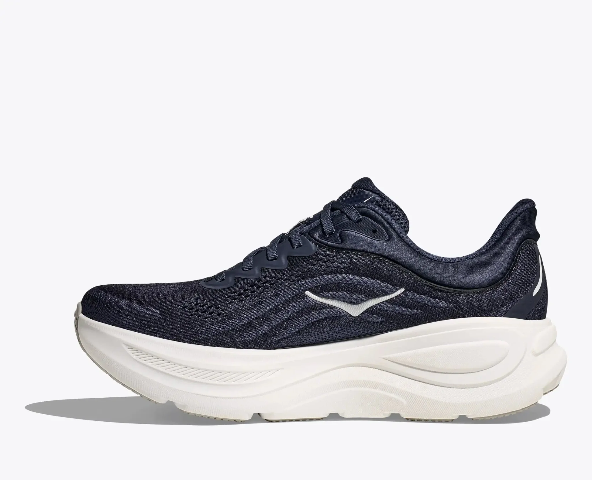 Hoka Men’s Bondi 9 - Varsity Navy / White - Image 2