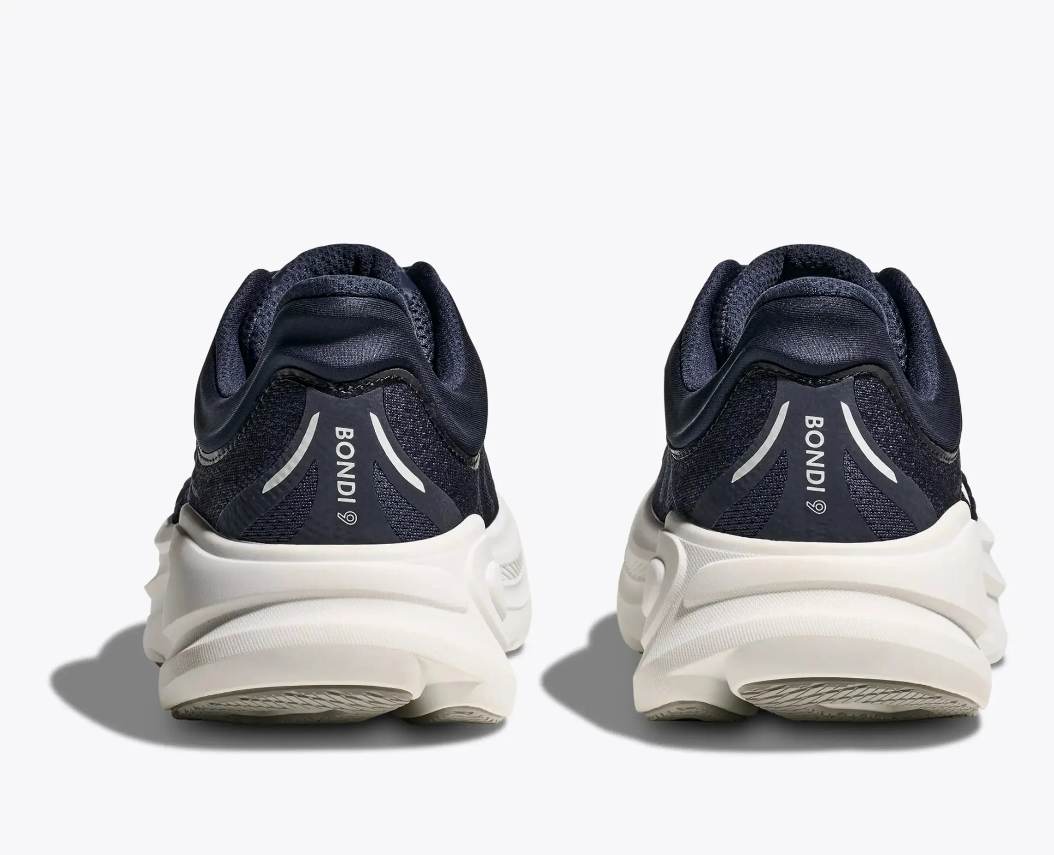 Hoka Men’s Bondi 9 - Varsity Navy / White - Image 6