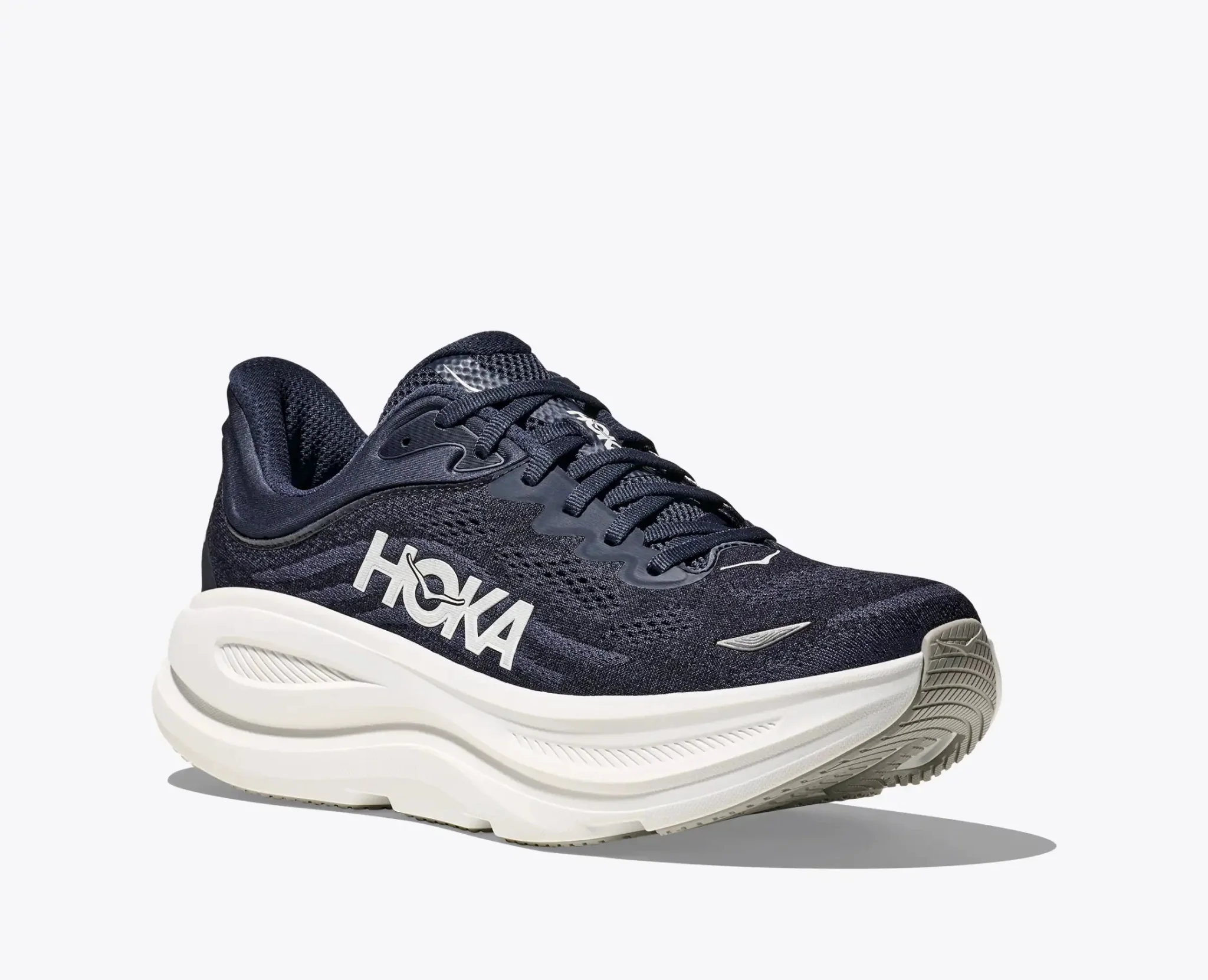 Hoka Men’s Bondi 9 - Varsity Navy / White - Image 7