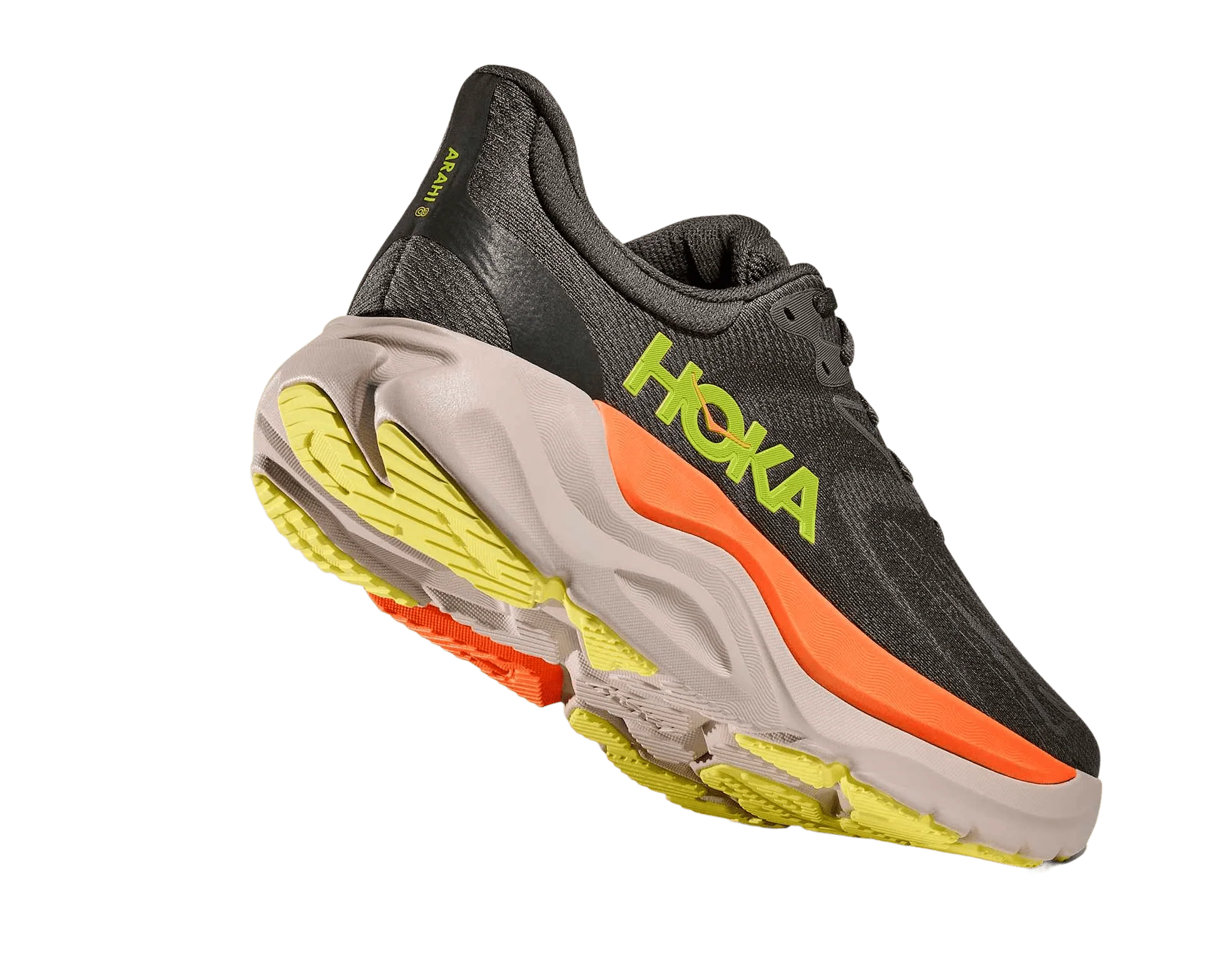 Hoka Men's Arahi 8 - Asphalt / Gravel - Image 4