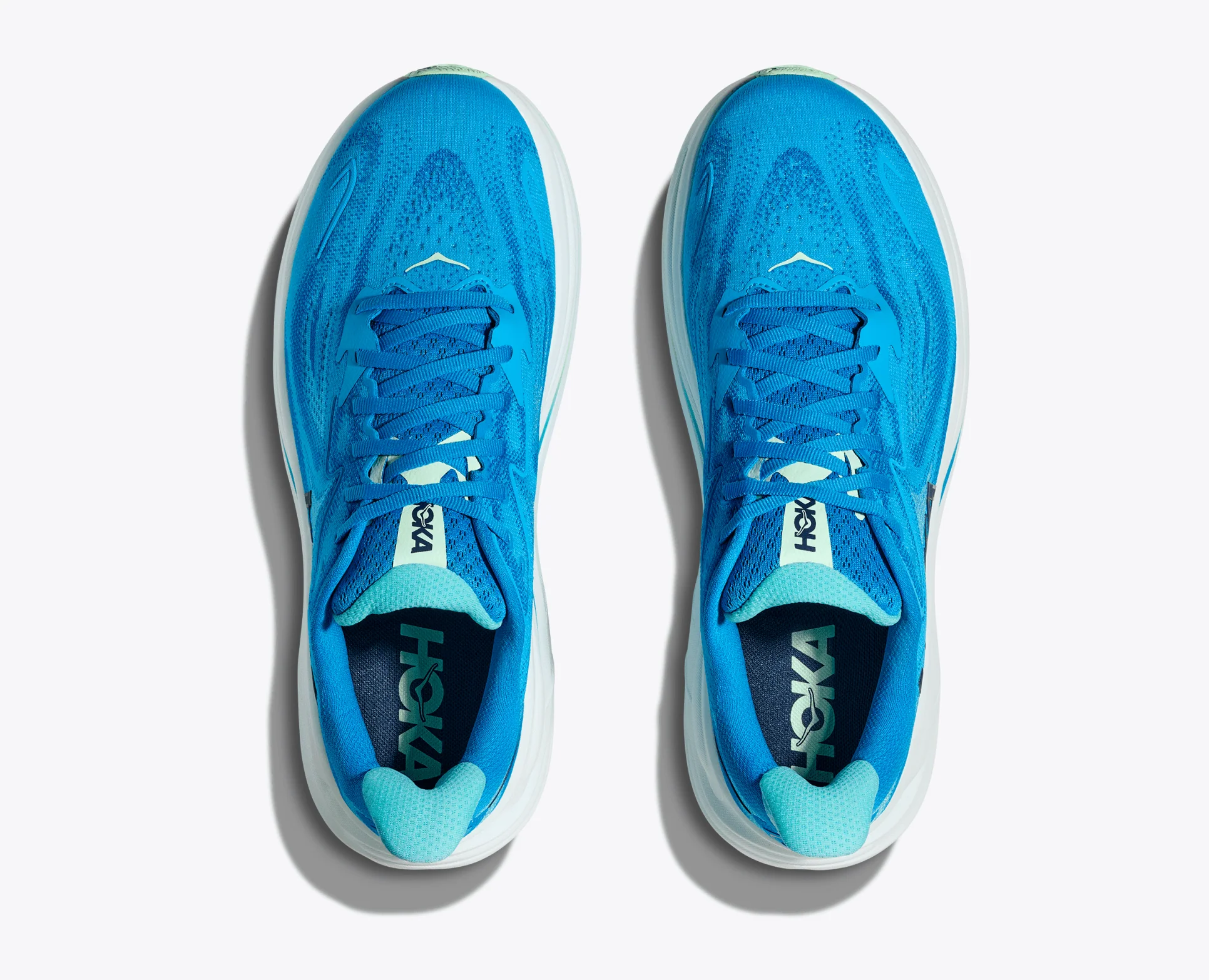 Hoka Men's Clifton 10 – Hoka Blue / Skyward Blue - Image 8