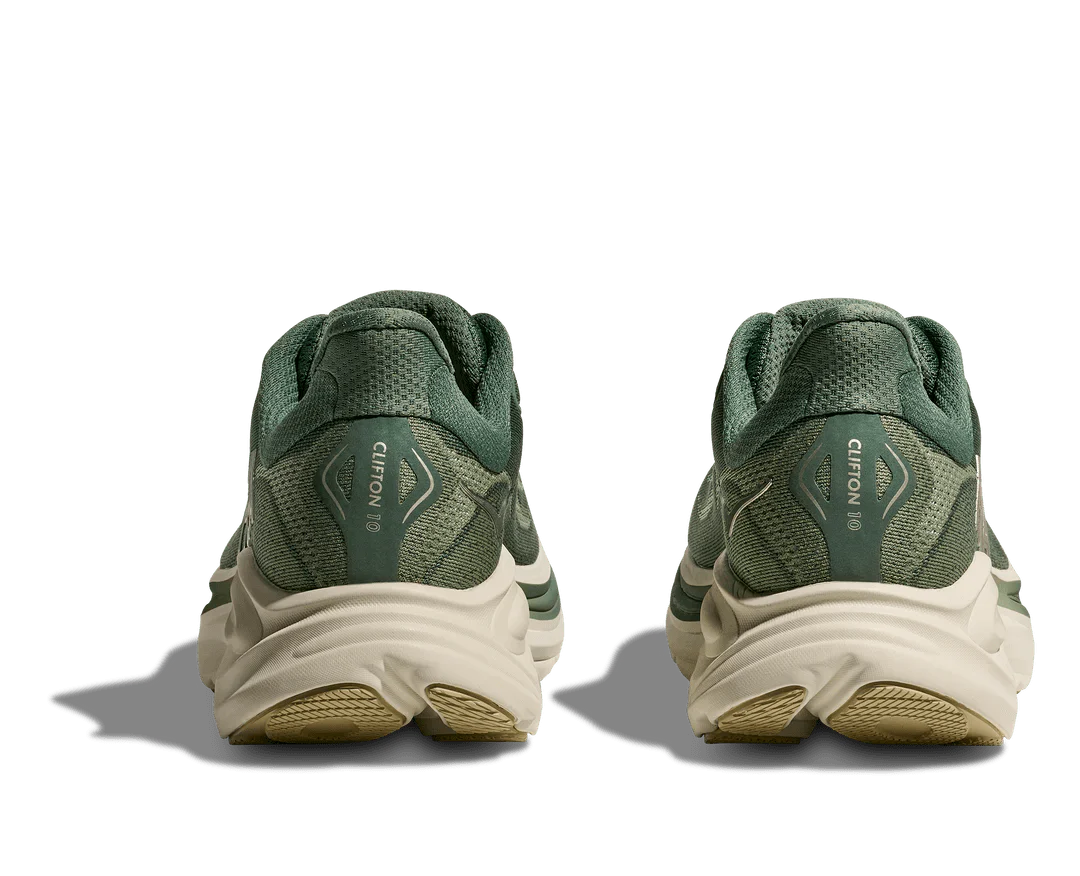 Hoka Men's Clifton 10 – Fern / Truffle Salt - Image 7
