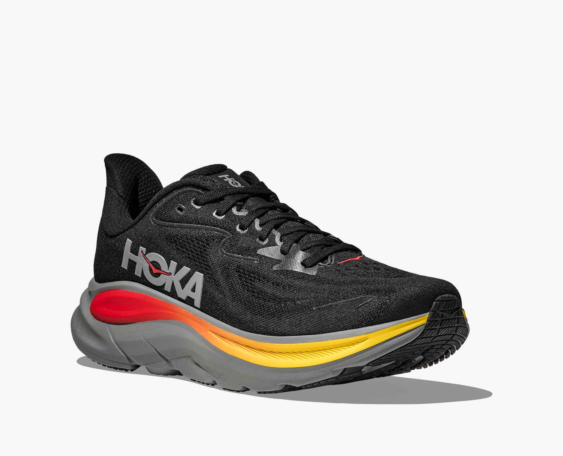 Hoka Men's Clifton 10 – Black / Galactic Grey - Image 2