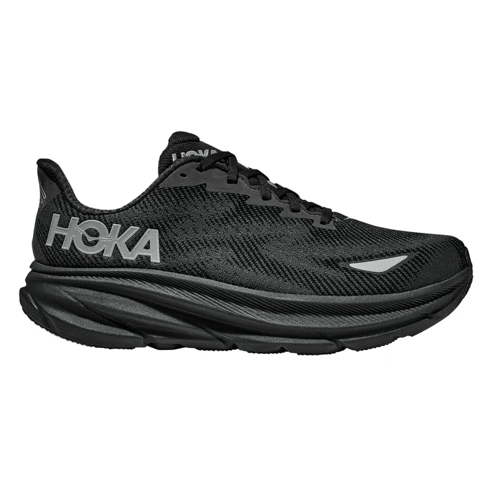 Hoka Men's Clifton 9 GORE-TEX - Black / Black