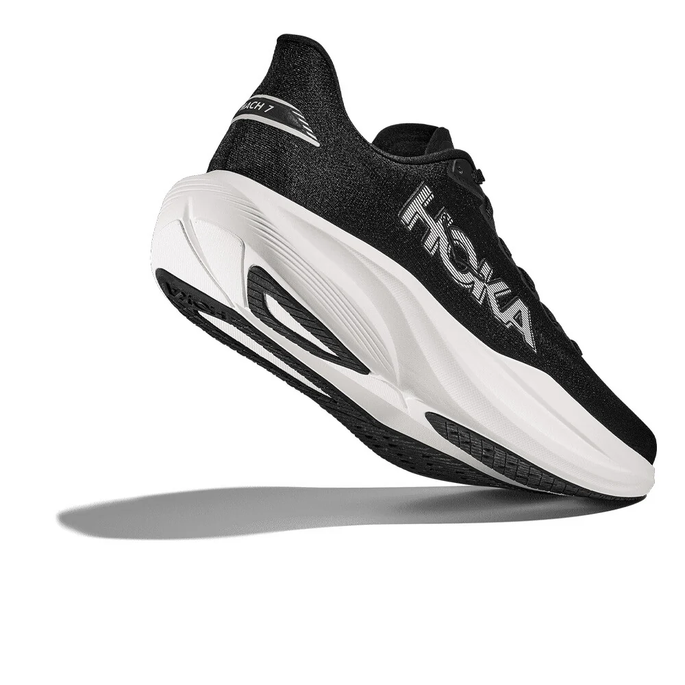 Hoka Men's Mach 7 – Black / White - Image 7