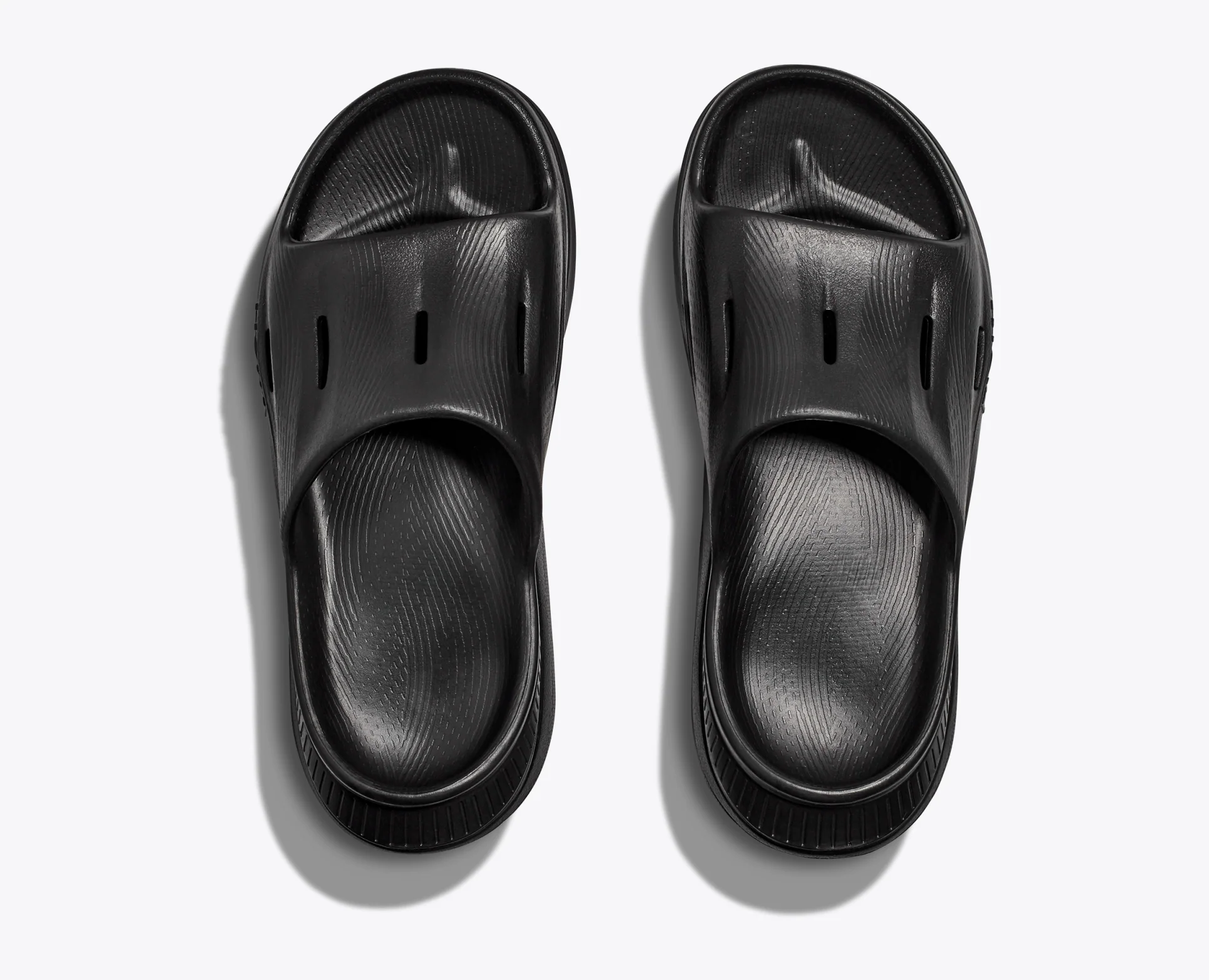 Hoka ORA Recovery Slide 3 - Black / Black - Image 6