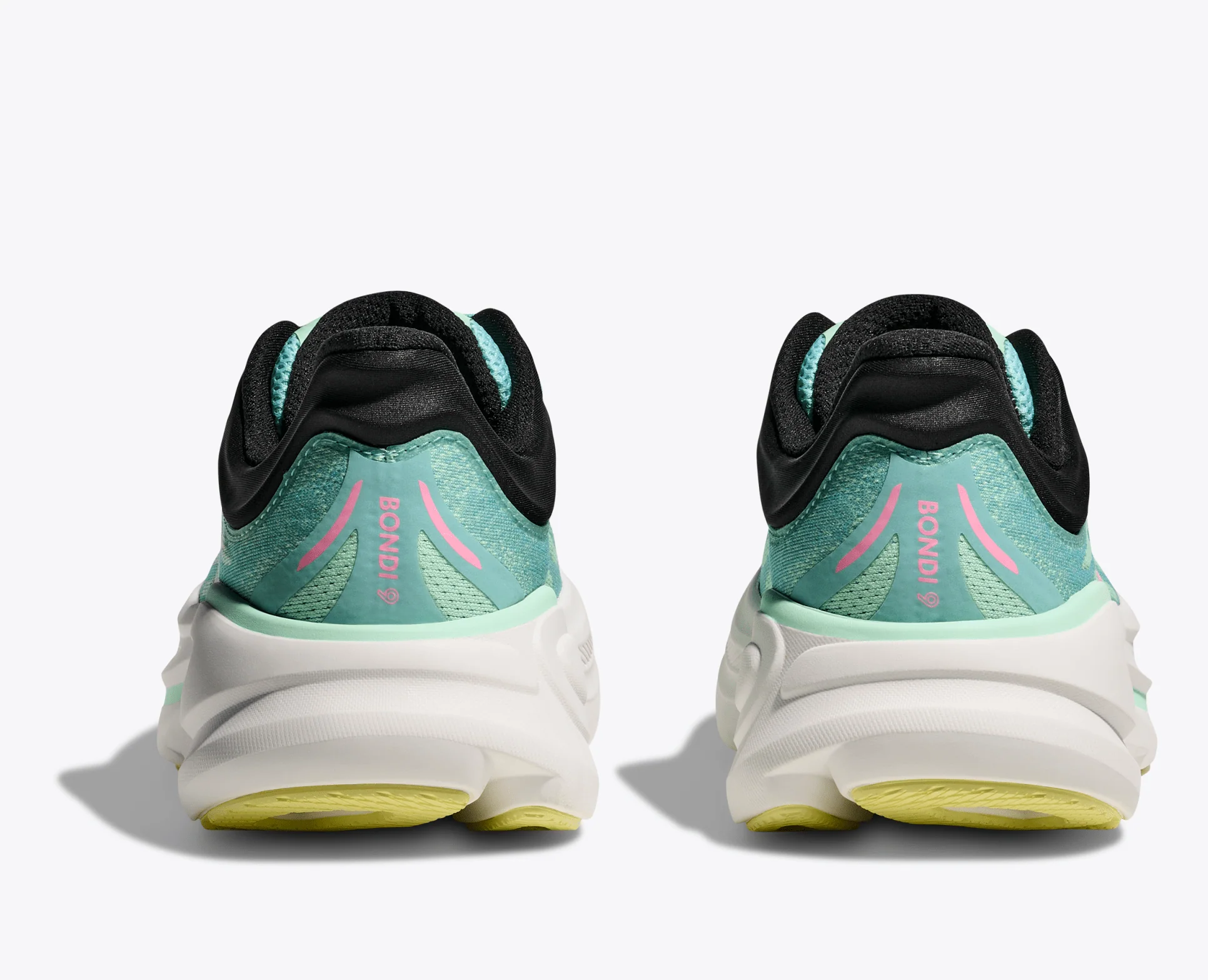 Hoka Women's Bondi 9 - Blue Spark / Mint Fluorite - Image 3