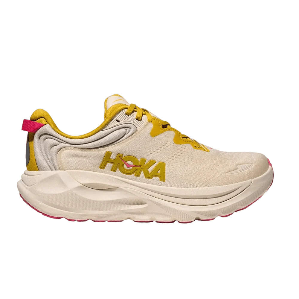 Hoka Women's Gaviota 6 – Birch / Yellow Gold