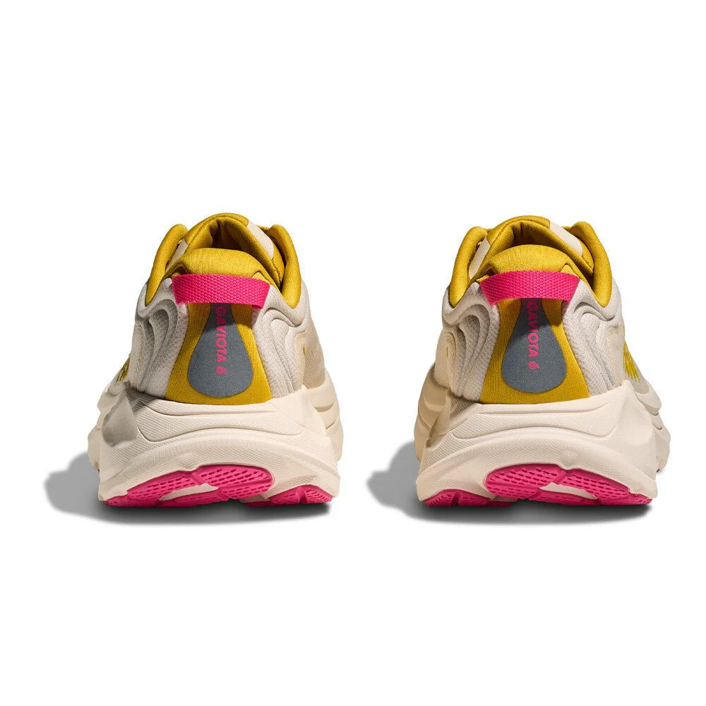 Hoka Women's Gaviota 6 – Birch / Yellow Gold - Image 5