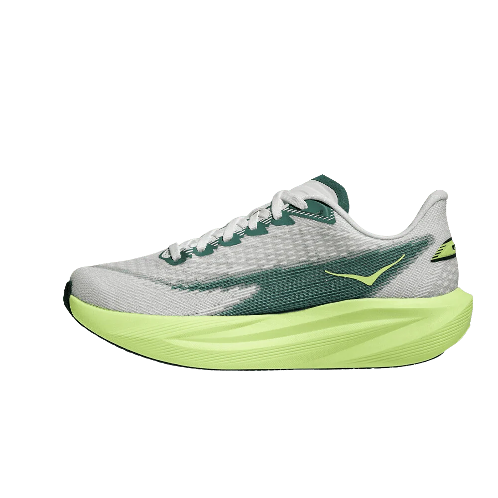 Hoka Men's Mach 7 – Frost / Neon Yuzu - Image 2