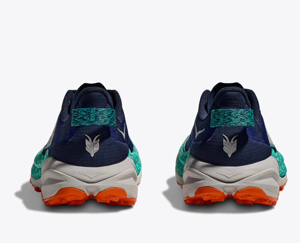 Hoka Women's Speedgoat 6 - Varsity Navy / Meteor - Image 5