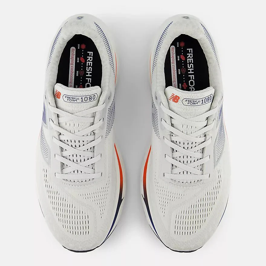 New Balance Men's Fresh Foam X 1080 v14 - Grey matter with silver metallic and inkwell - Image 3