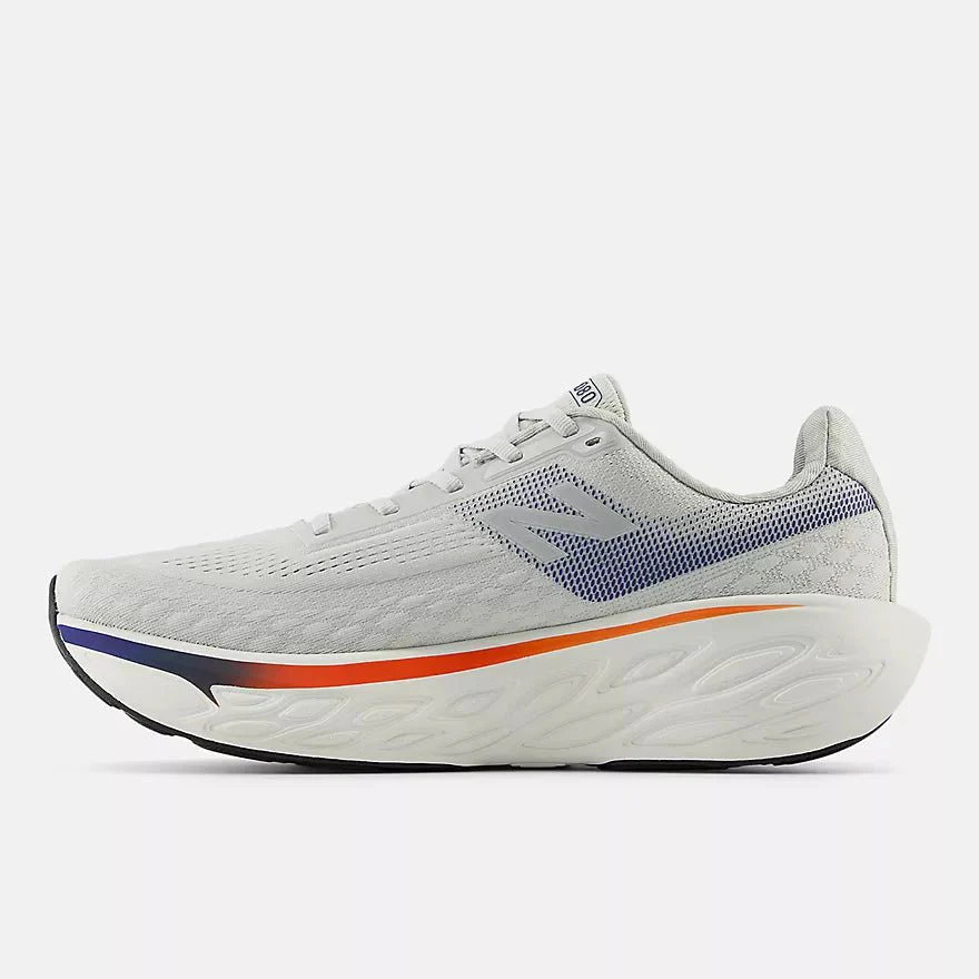 New Balance Men's Fresh Foam X 1080 v14 - Grey matter with silver metallic and inkwell - Image 4