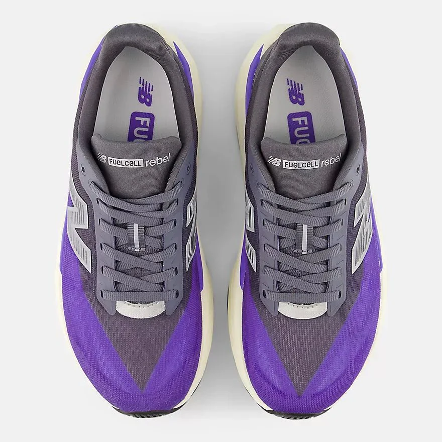 New Balance Men's FuelCell Rebel v5 | ELECTRIC INDIGO / TRUFFLE SALT - Image 4