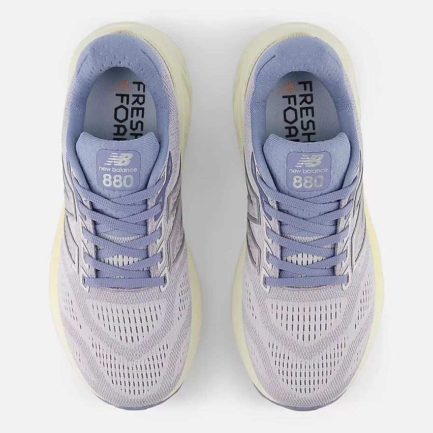 New Balance Women's Fresh Foam X 880 v15 – Pearl Grey with Dusk Shower and Calcium - Image 3