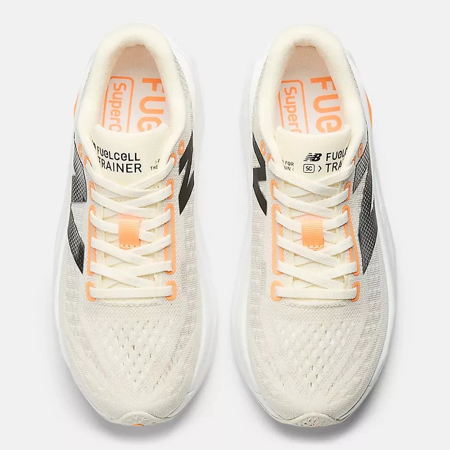 New Balance Women's FuelCell SuperComp Trainer v3 – Angora with Hot Mango and Black - Image 5
