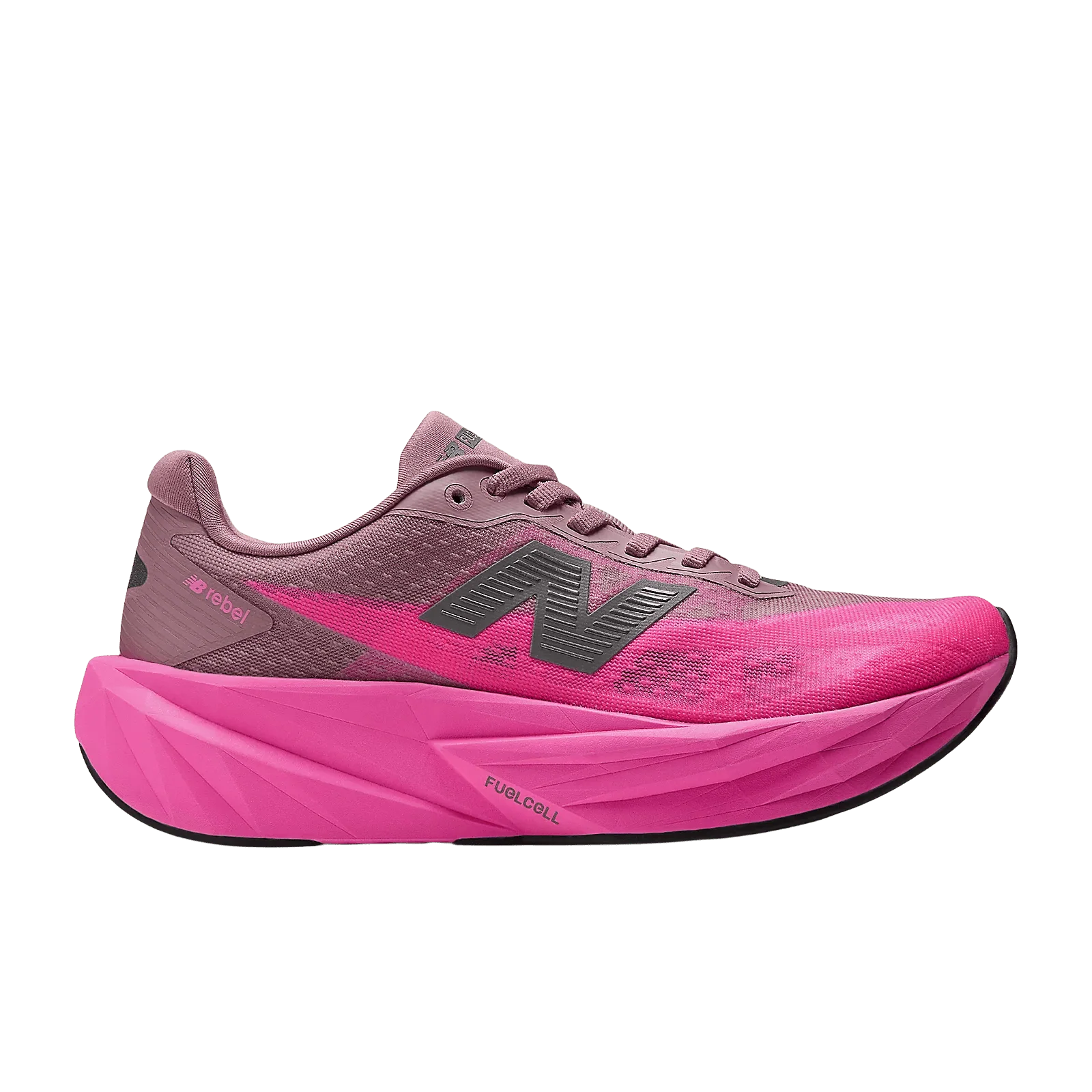 New Balance Men's FuelCell Rebel v5 – Pink Heat with Rosewood