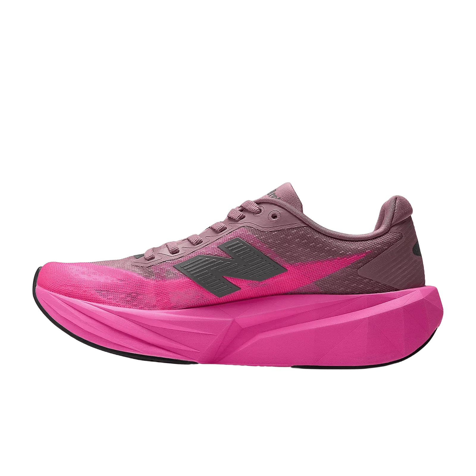New Balance Men's FuelCell Rebel v5 – Pink Heat with Rosewood - Image 2