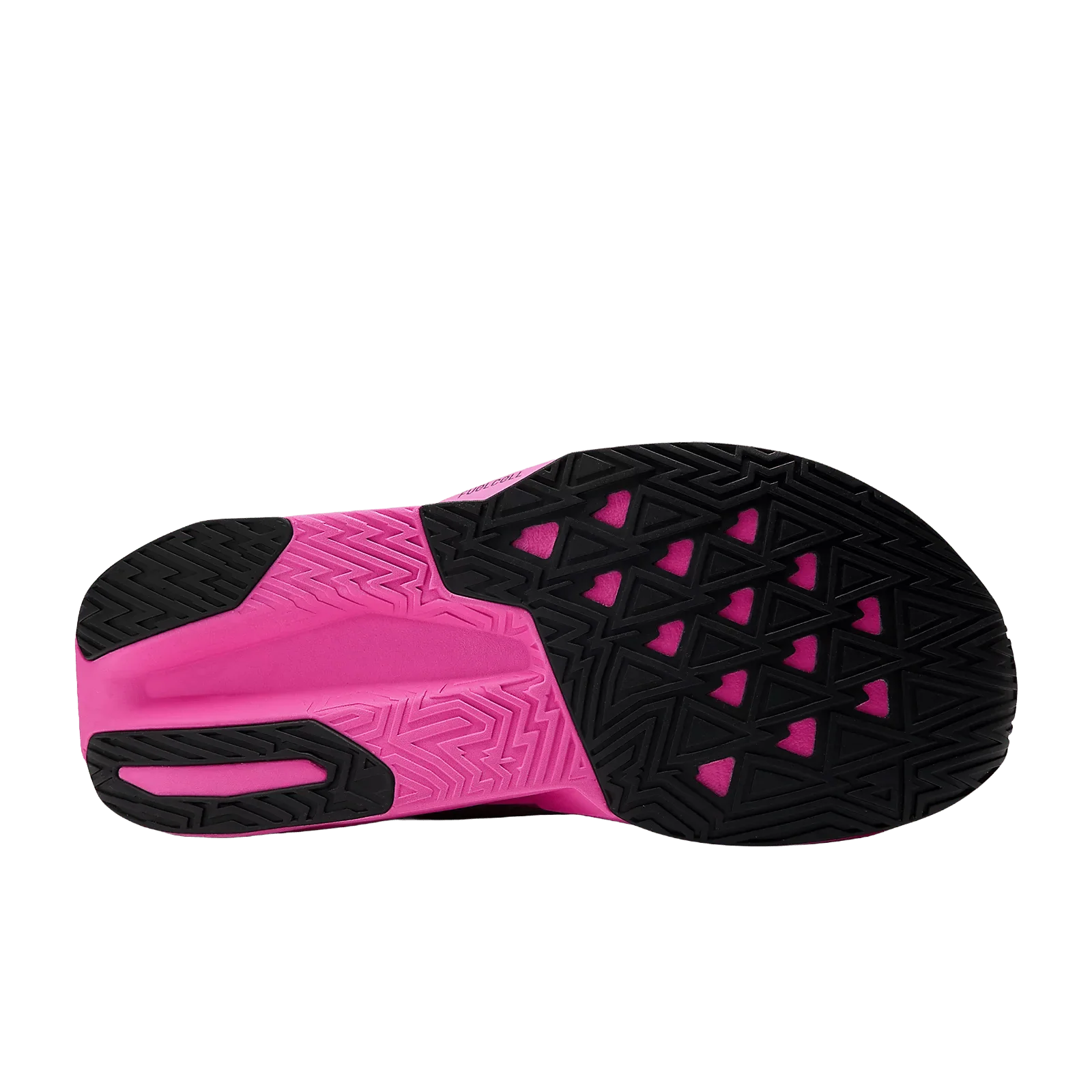 New Balance Men's FuelCell Rebel v5 – Pink Heat with Rosewood - Image 3