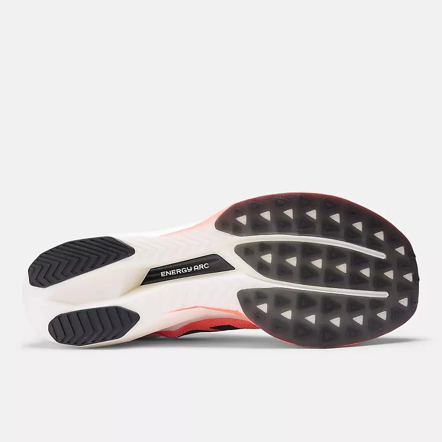 New Balance Men's FuelCell SuperComp Elite v5 - Urgent Red with White and Black - Image 4