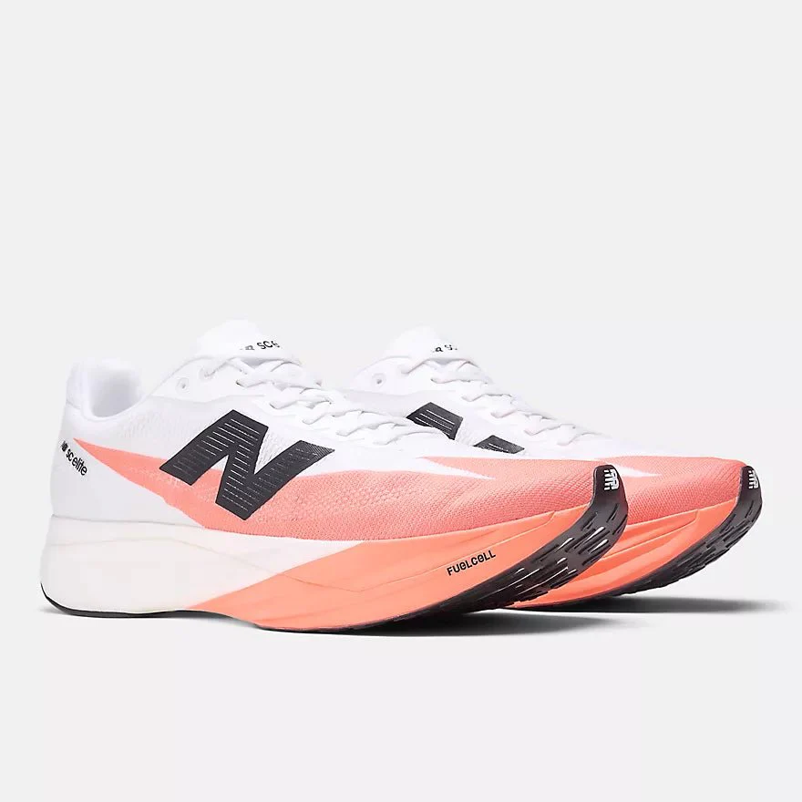 New Balance Men's FuelCell SuperComp Elite v5 - Urgent Red with White and Black - Image 6
