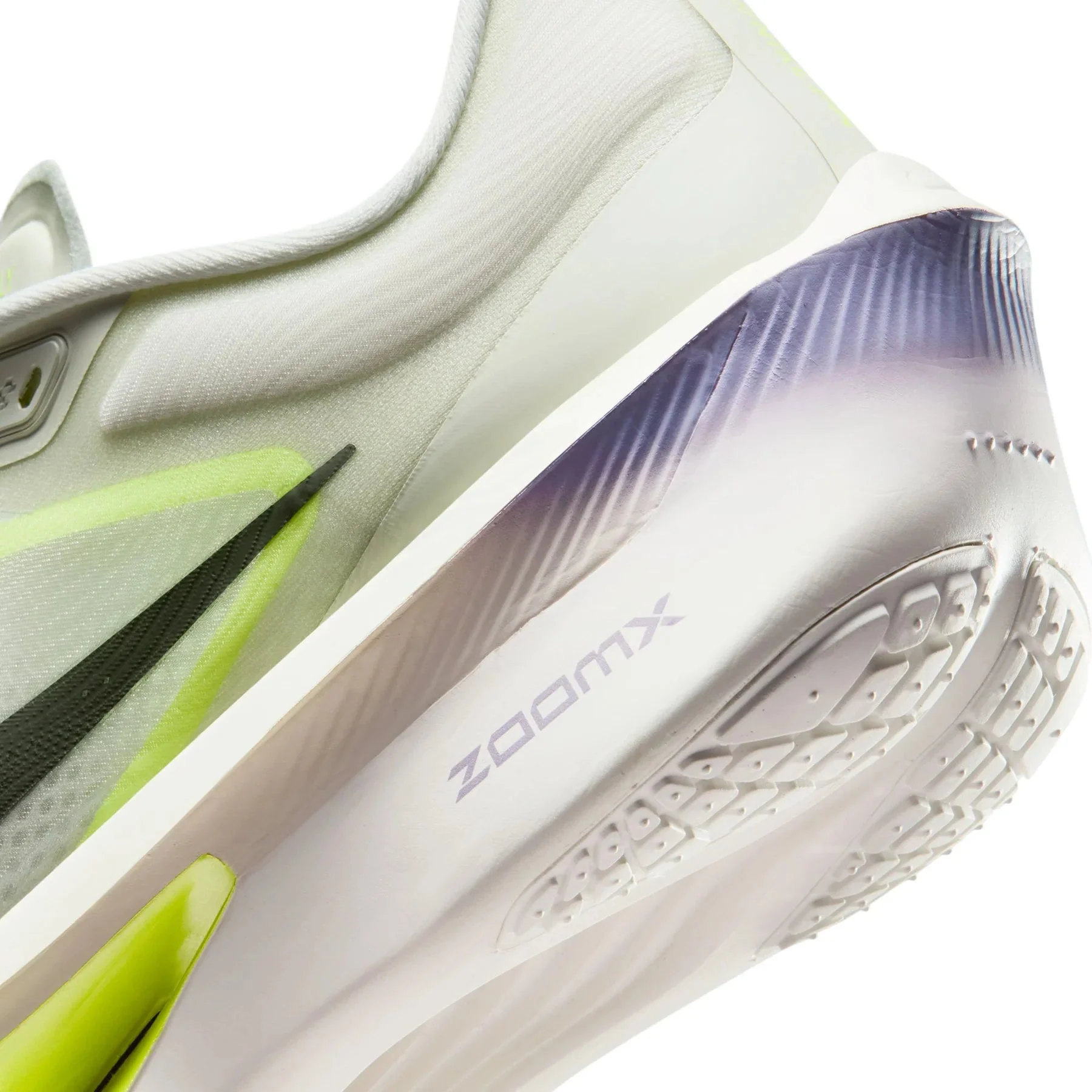 Nike Men's Zoom Fly 6 - Sea Glass / Sequoia / Ultralime / Phantom - Image 6