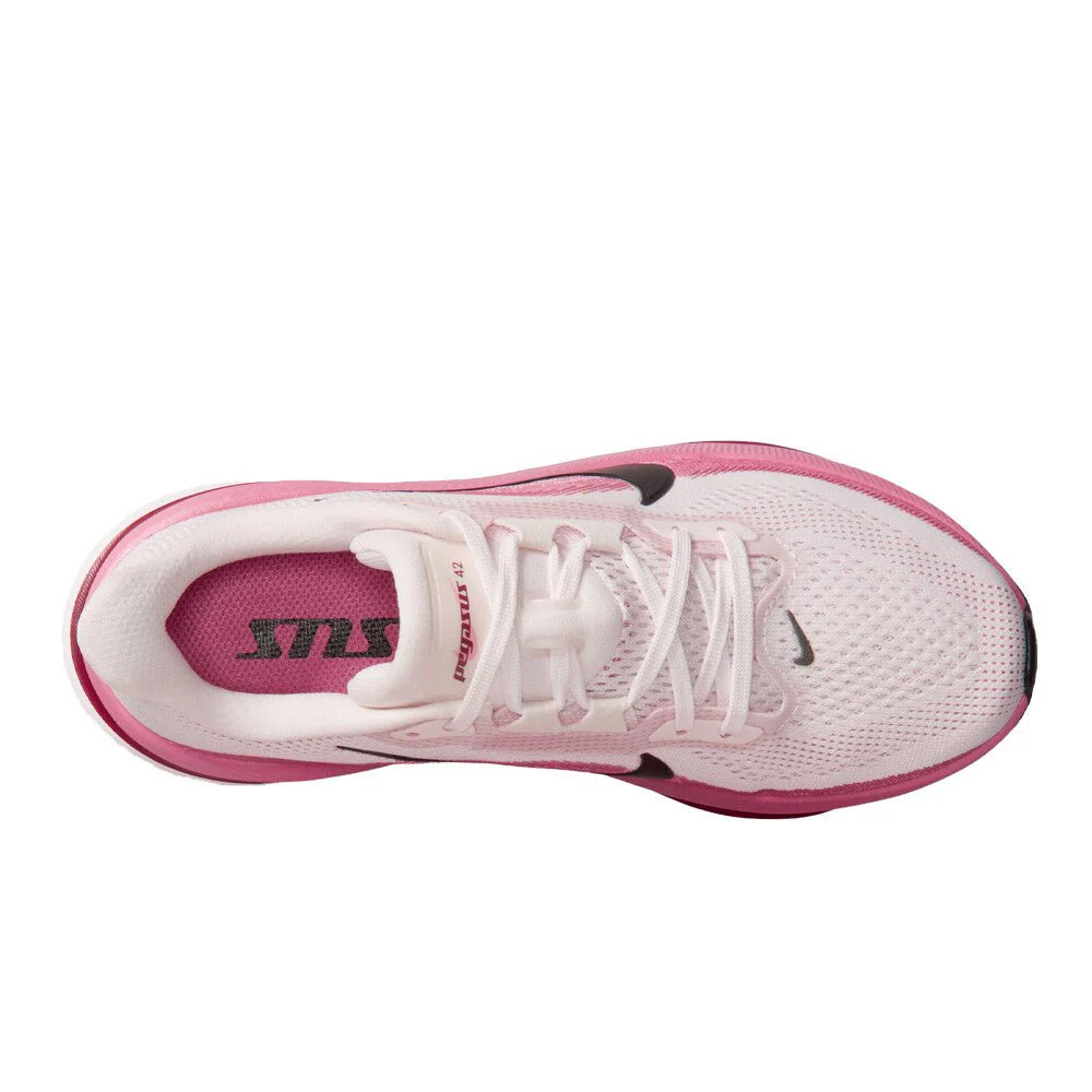 Nike Women's Pegasus 42 -  Pearl Pink / Black / Peony / Team Crimson - Image 4