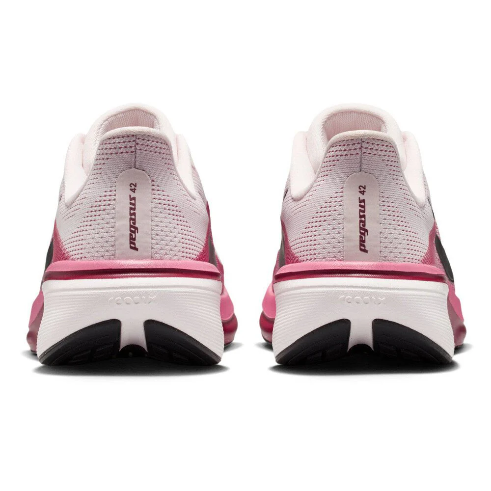 Nike Women's Pegasus 42 -  Pearl Pink / Black / Peony / Team Crimson - Image 5
