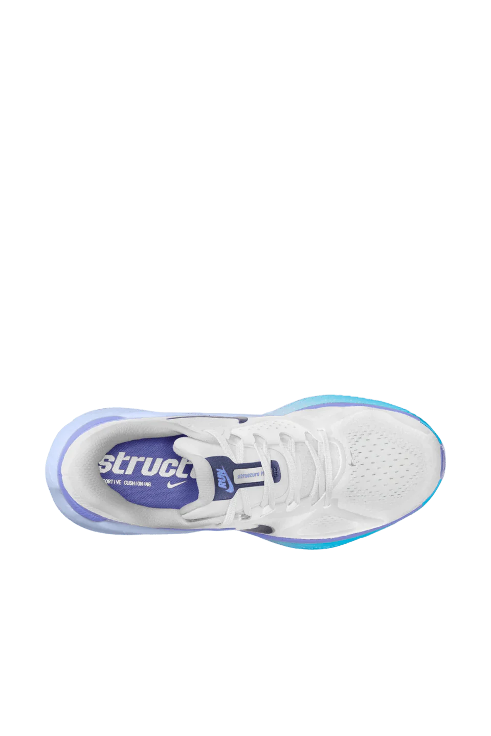 Nike Women's Structure Plus – White / Midnight Navy - Image 3