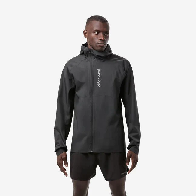 NNORMAL Men's Trail Rain Jacket – Black