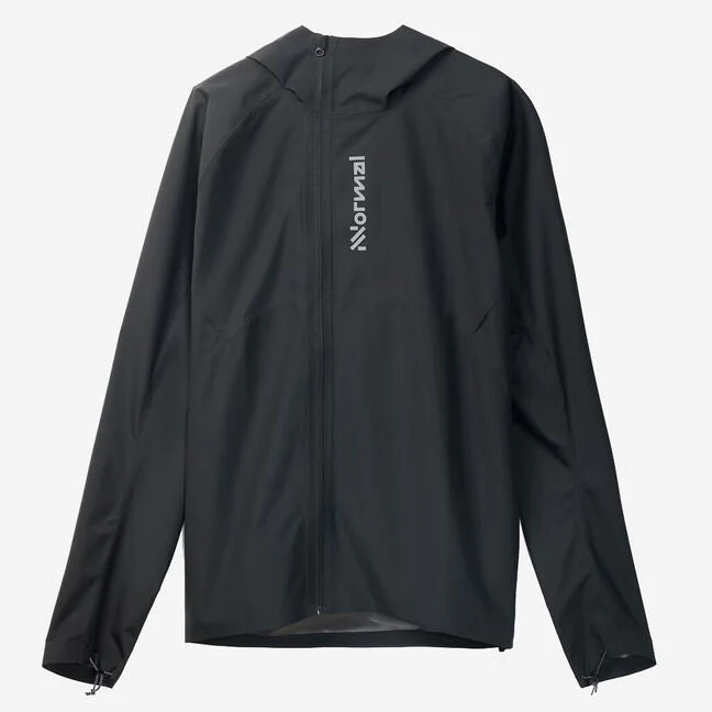 NNORMAL Men's Trail Rain Jacket – Black - Image 2