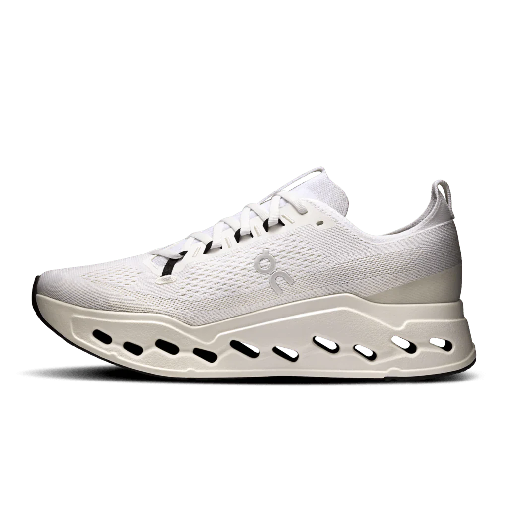 On Men’s Cloudsurfer Max – White - Image 2