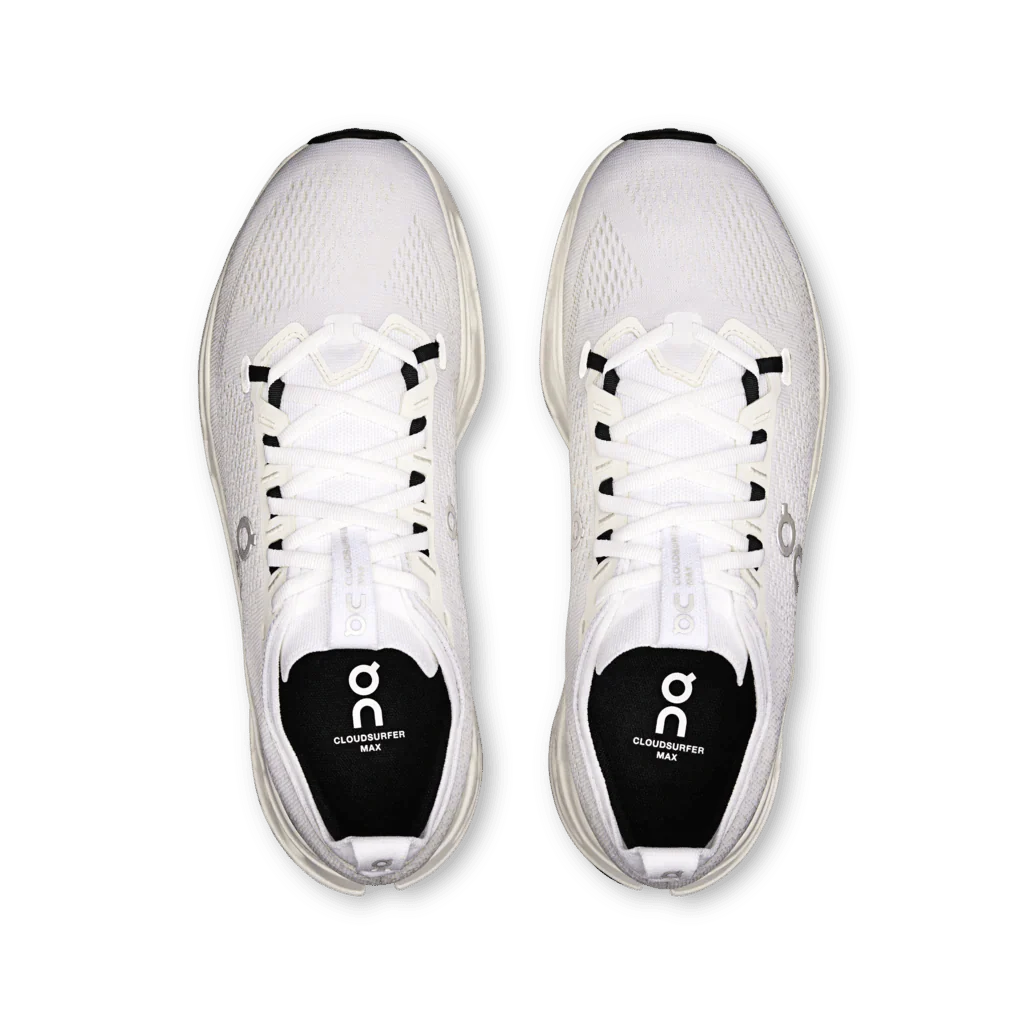 On Men’s Cloudsurfer Max – White - Image 4