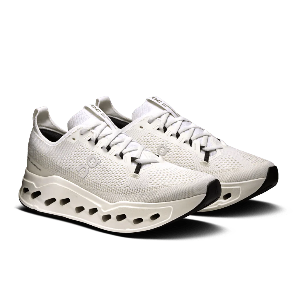 On Men’s Cloudsurfer Max – White - Image 6