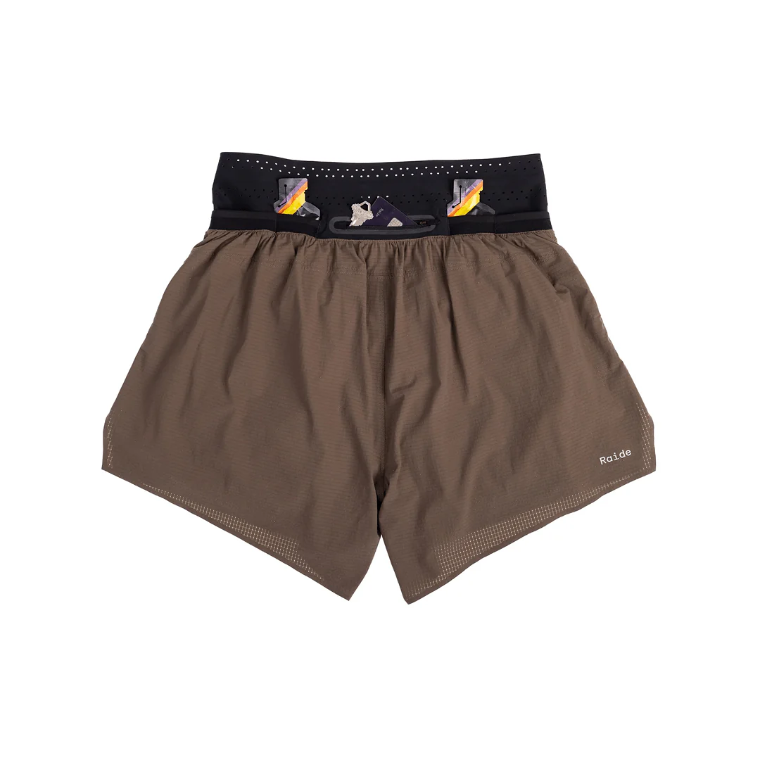 Raide Men's TrailTech Short | Bark - Image 4