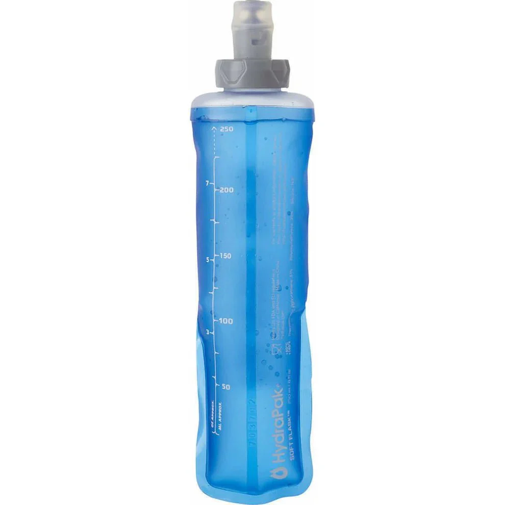 Salomon 250ml Soft Flask - Clear Blue - Image 2