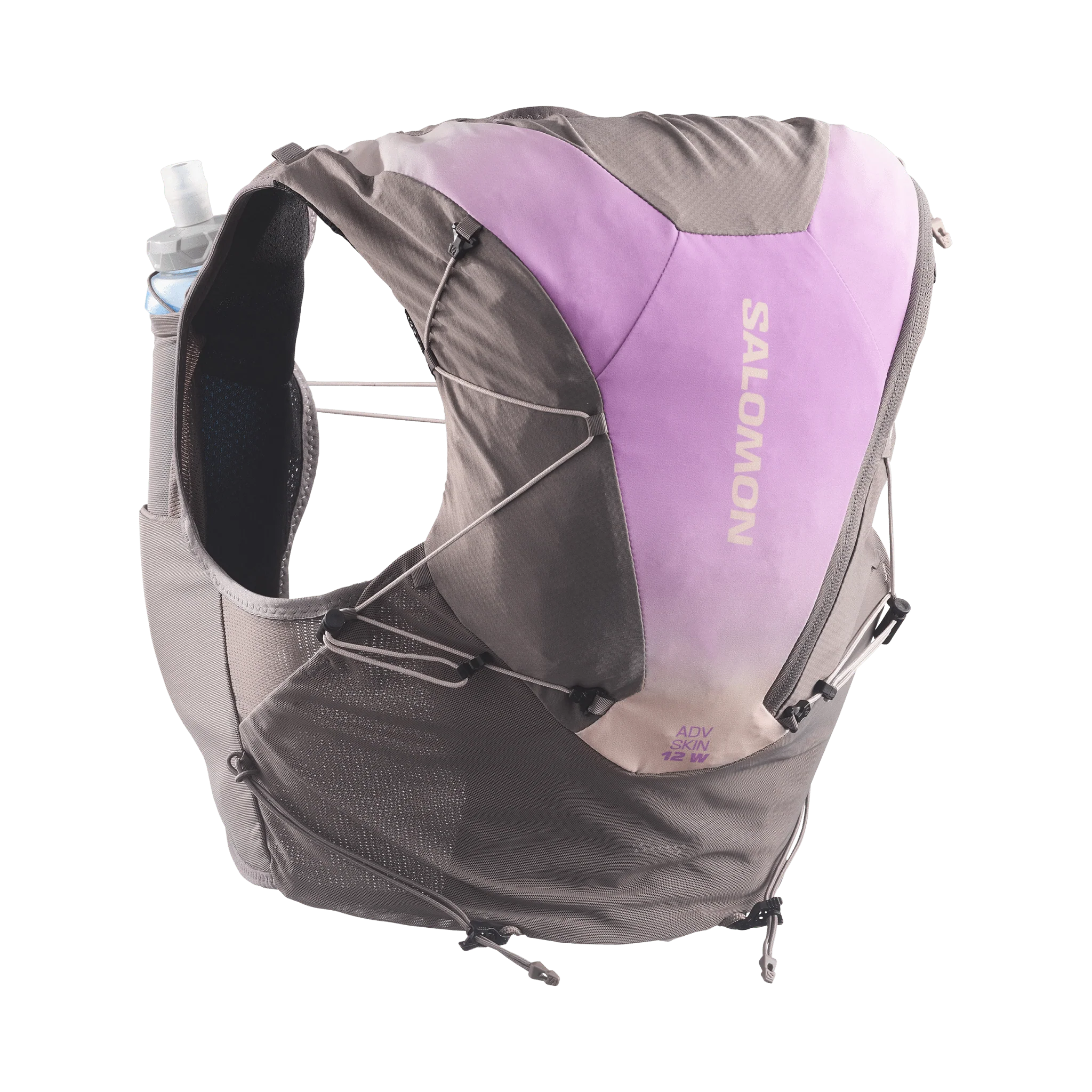 Salomon Advance Skin 12 Women's Running Vest - Iron / Shadow Gray