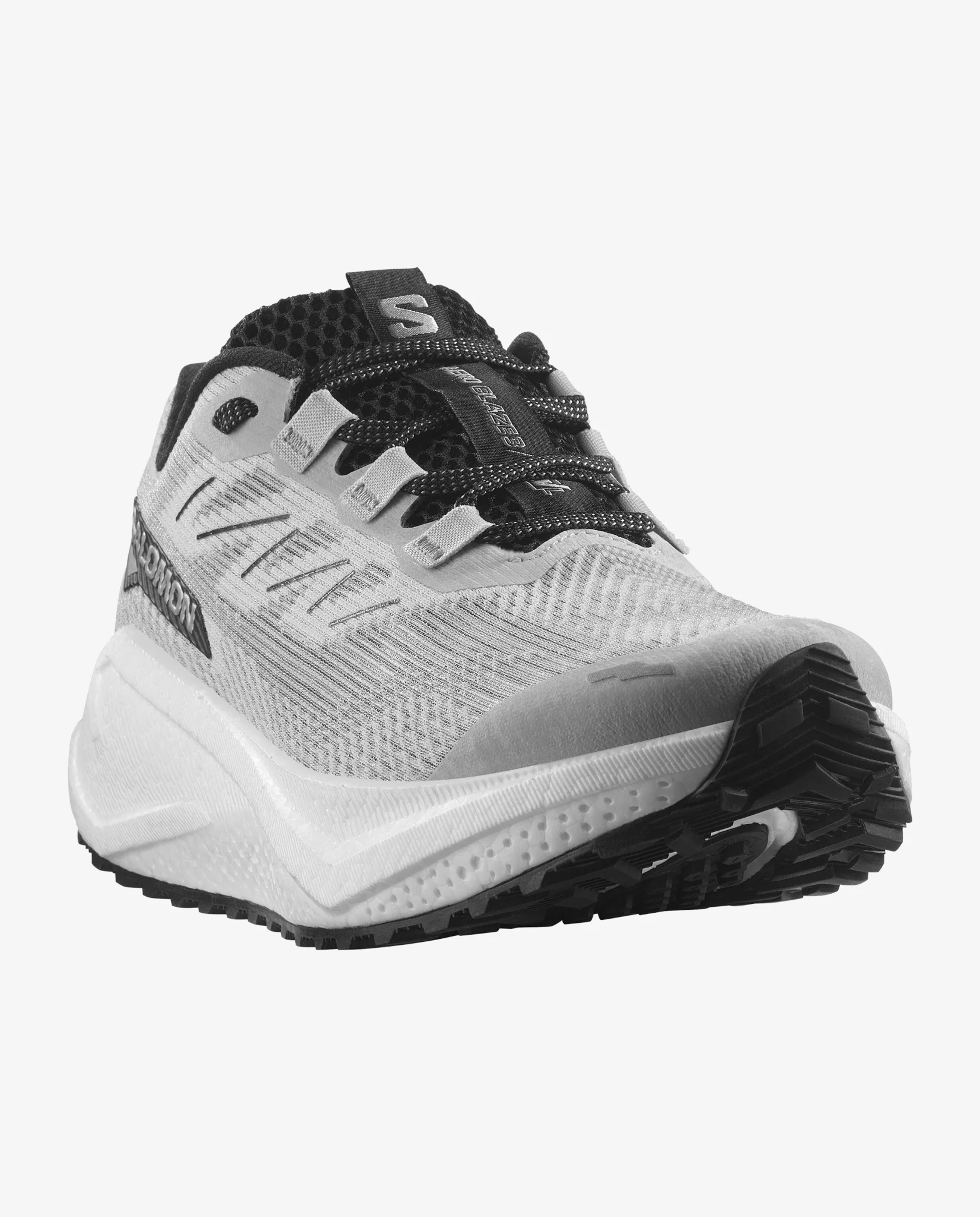 Salomon Men's Aero Blaze 3 GRVL | Lunar Rock / White / Black - Image 3