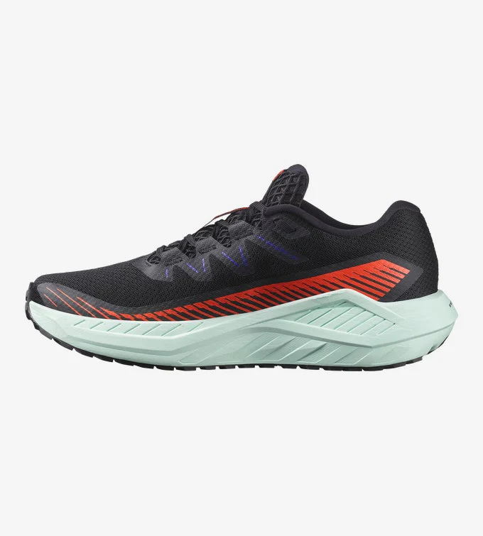 Salomon Men's DRX DEFY GRVL - Black / Cherry Tomato / Bay - Image 4