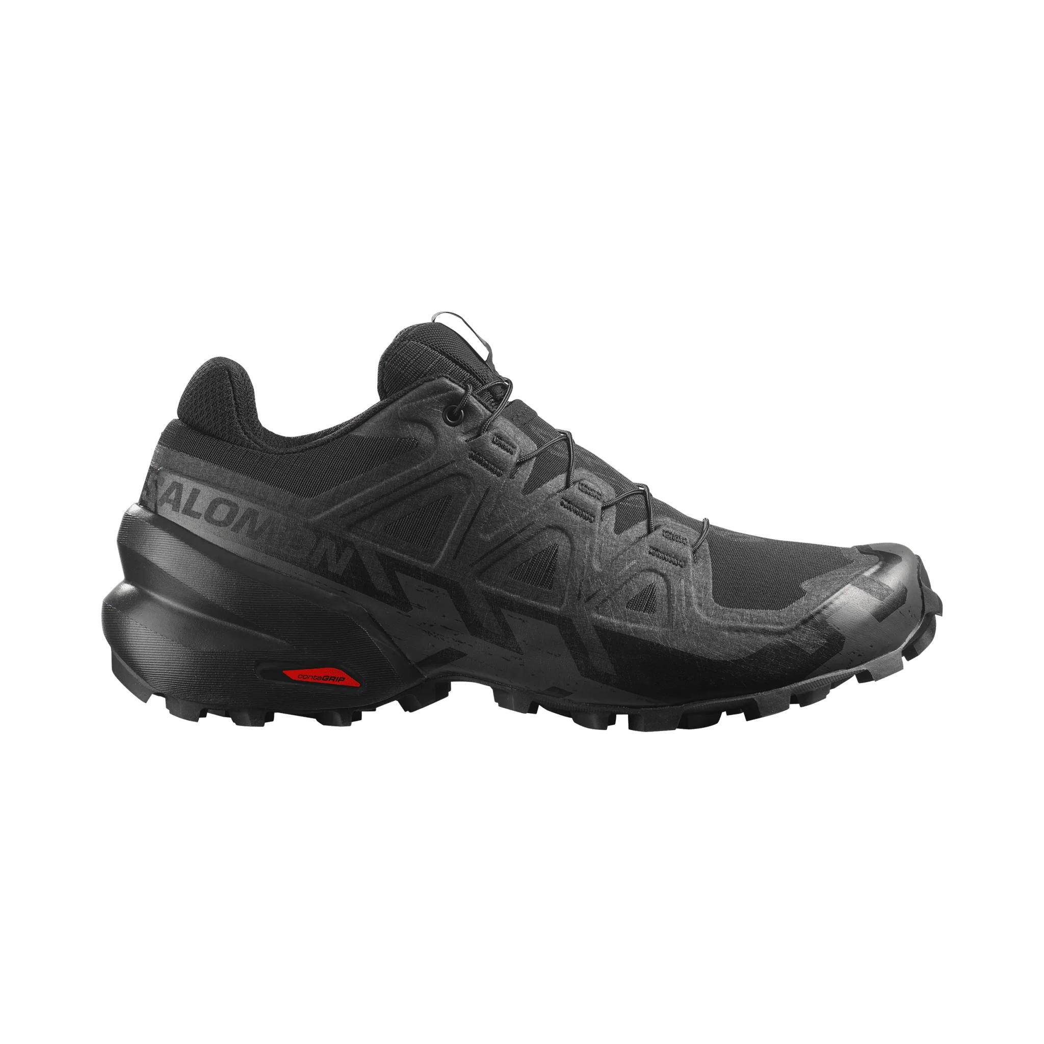 Salomon Men's Speedcross 6 – Black / Black / Phantom