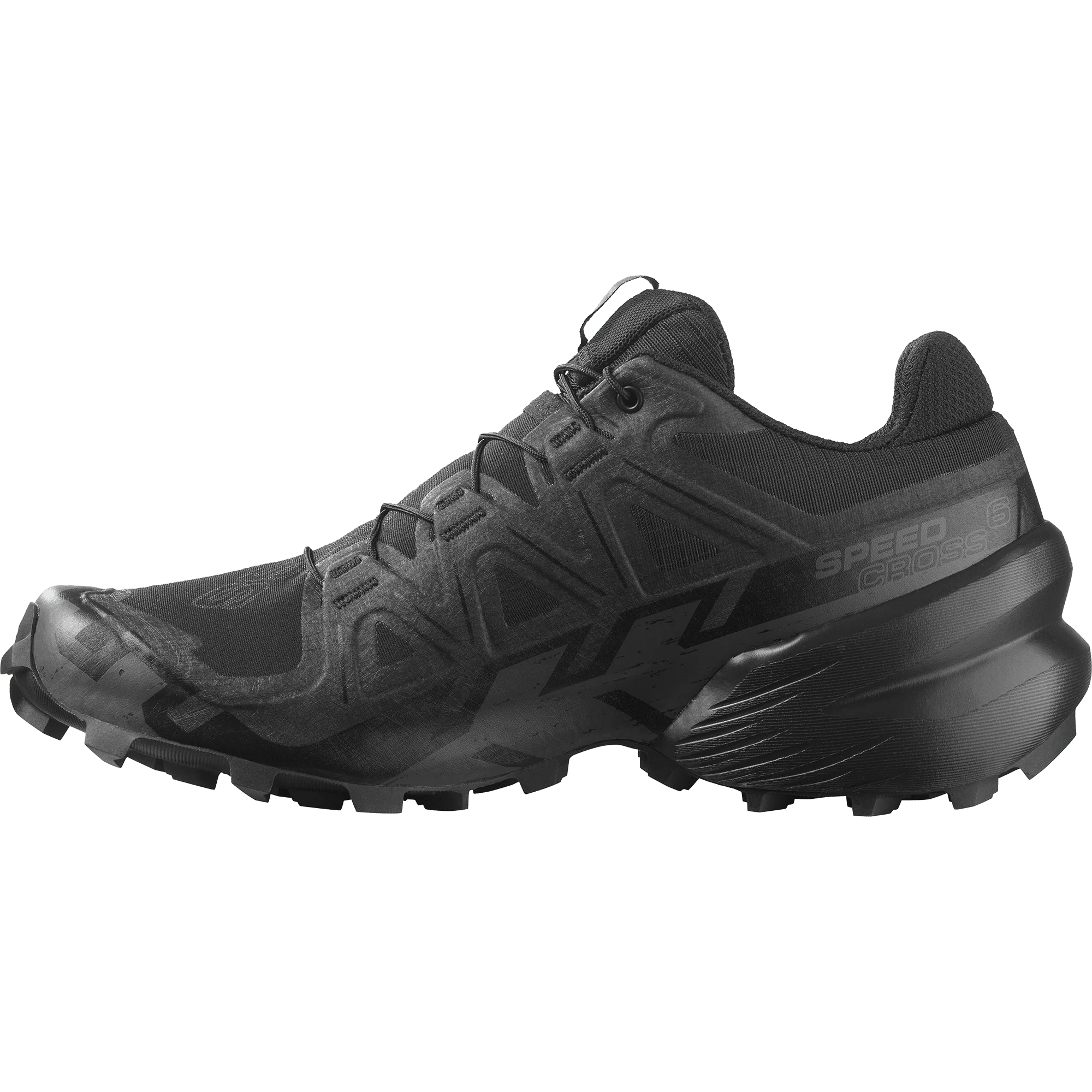 Salomon Men's Speedcross 6 – Black / Black / Phantom - Image 2
