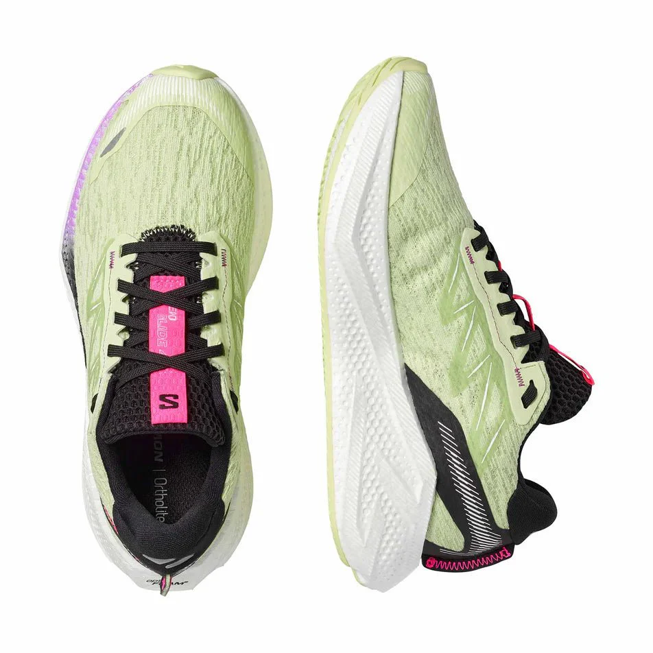 Salomon Women's Aero Glide 4 – Butterly / White / Black - Image 3