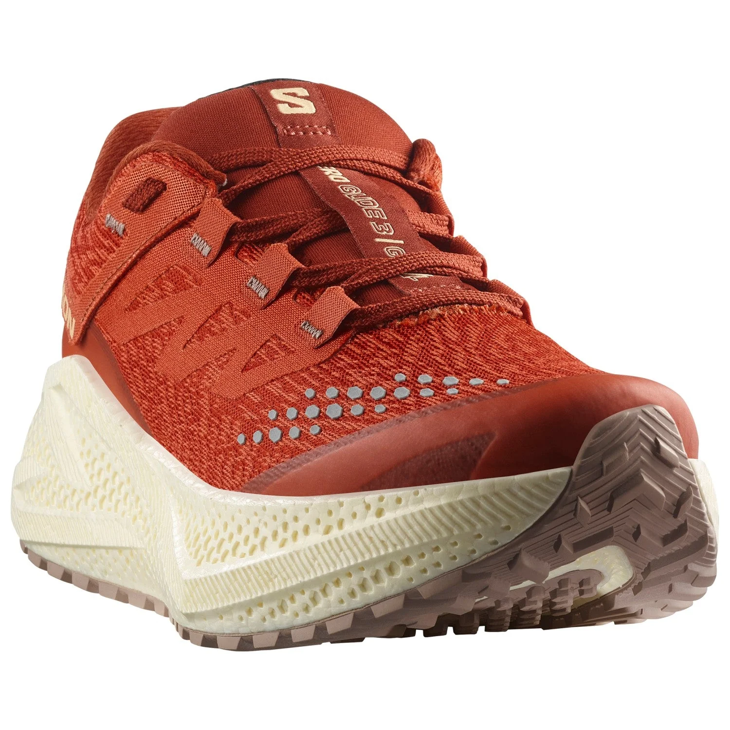 Salomon Women's Aero Glide 3 GRVL - Burnt Ochre / Vanilla Ice / Etherea - Image 4