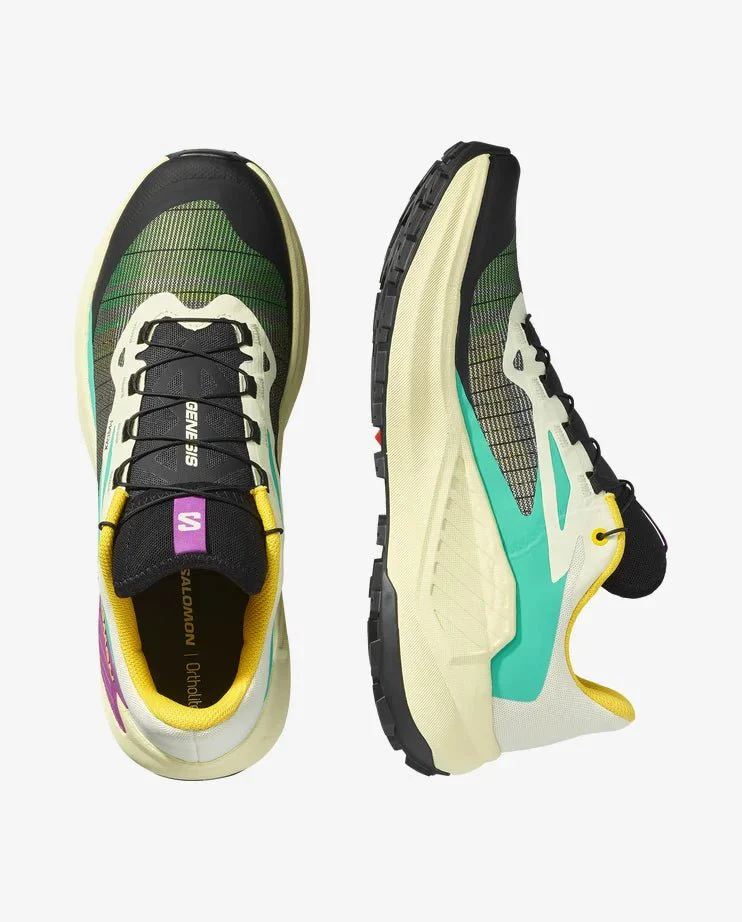 Salomon Women's Genesis - Transparent Yellow / Black / Willowherb - Image 2